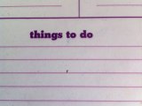 Confessions of a Mumpreneur: To Do List